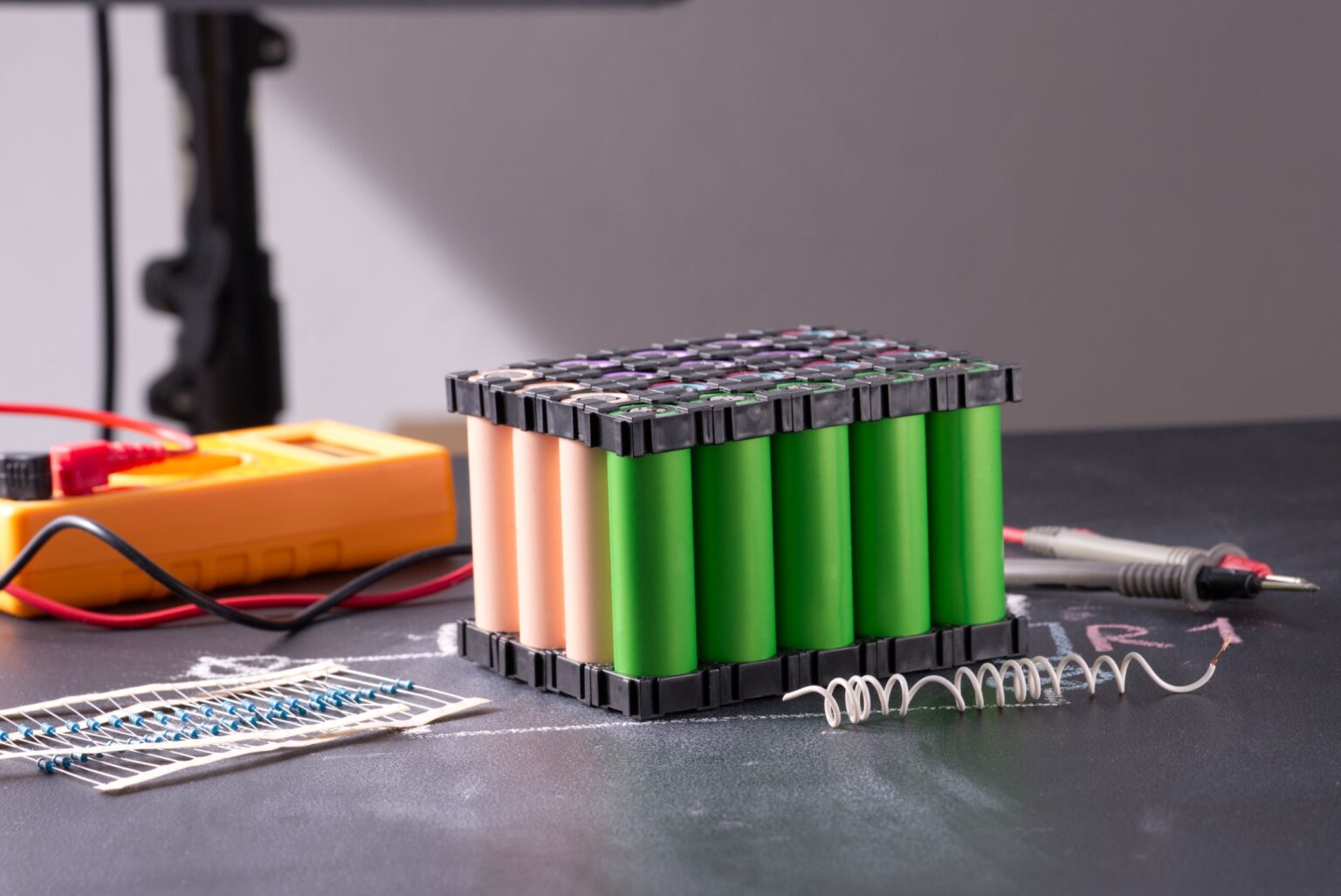 Materials recovered from Li-ion batteries